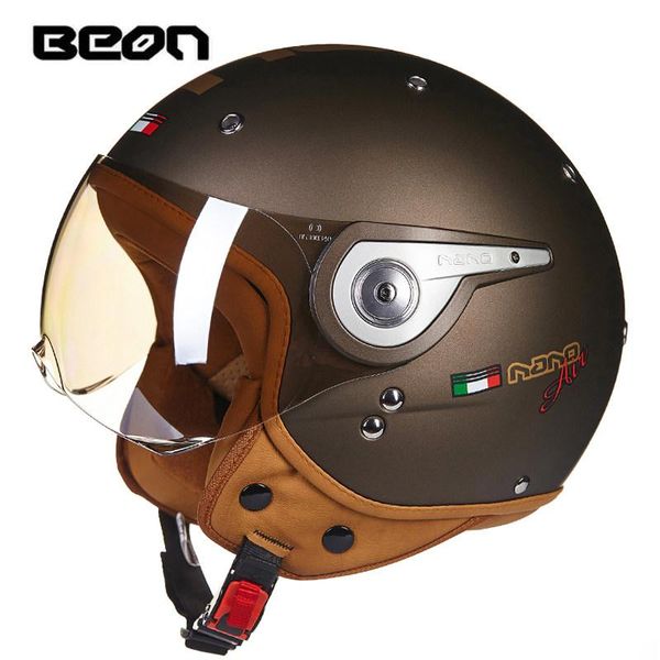 motorcycle helmets beon b-110 helmet 3/4 open face retro capacete motocross casque moto vintage casco
motorcycle helmets beon b-110 helmet 3/4 open face retro capacete motocross casque moto vintage casco