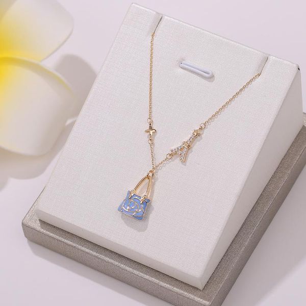 pendant necklaces classical fahsion style women's sweet candy color lock design necklace zircon simple jewelry accessory, Silver
pendant necklaces classical fahsion style women's sweet candy color lock design necklace zircon simple jewelry accessory, Silver