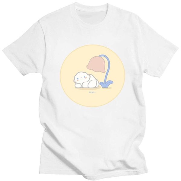 men's t-shirts summer flower and puppy cartoon print pure cotton short-sleeved 14-color neutral round neck harajuku t-shirt simple cute, White;black
men's t-shirts summer flower and puppy cartoon print pure cotton short-sleeved 14-color neutral round neck harajuku t-shirt simple cute, White;black