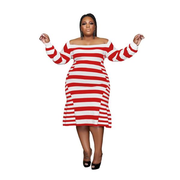 plus size dresses casual striped off-shoulder loose large women's dress fashion fall clothing 2021 urban commute work 5xl, Black
plus size dresses casual striped off-shoulder loose large women's dress fashion fall clothing 2021 urban commute work 5xl, Black