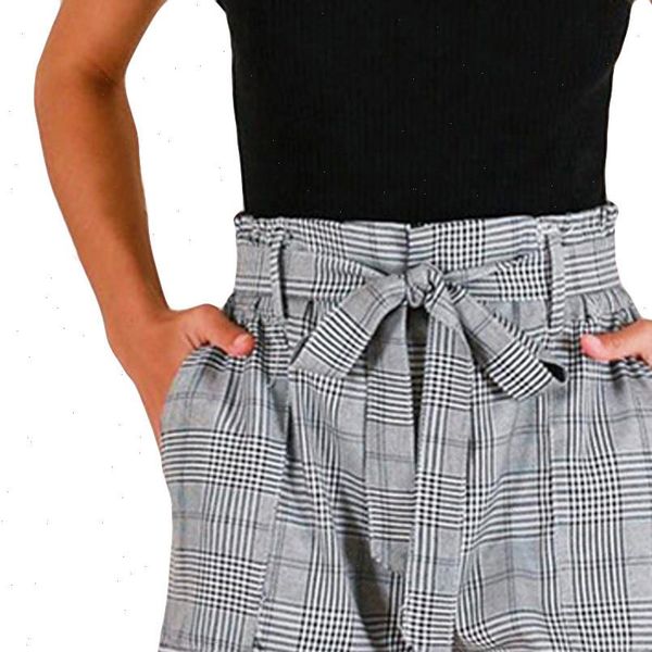 womens shorts ladies stripe pocket loose lady summer beach high waist shorts femme trousers drop shipping, White;black
womens shorts ladies stripe pocket loose lady summer beach high waist shorts femme trousers drop shipping, White;black