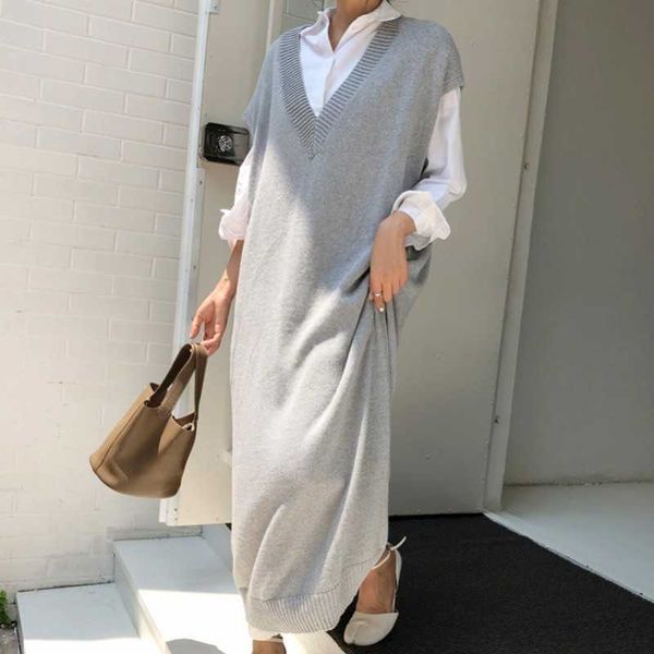 spaghetti strap v neck women sweater dress long knit maxi halter elasticity jumper pullover 210601, Black;gray
spaghetti strap v neck women sweater dress long knit maxi halter elasticity jumper pullover 210601, Black;gray