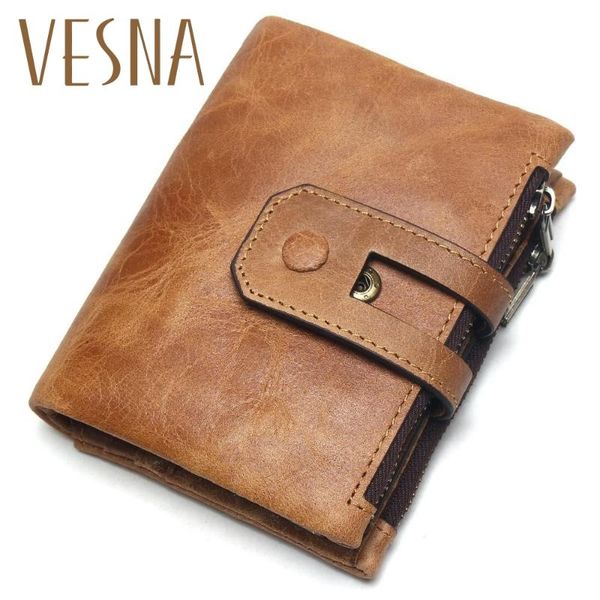 wallets 2021 genuine crazy horse leather mens wallet man cowhide cover coin purse small brand male credit&id multifunctional walets, Red;black
wallets 2021 genuine crazy horse leather mens wallet man cowhide cover coin purse small brand male credit&id multifunctional walets, Red;black