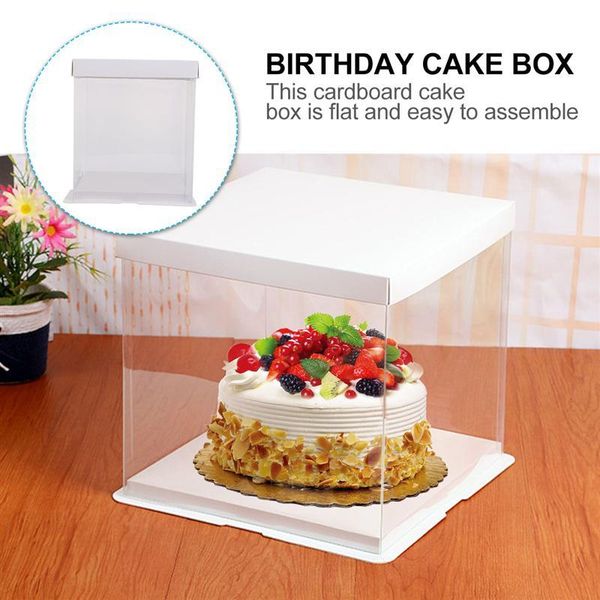 4pcs cake packaging box cake container transparency box wrapping transparent birthday kitchen supplies
4pcs cake packaging box cake container transparency box wrapping transparent birthday kitchen supplies