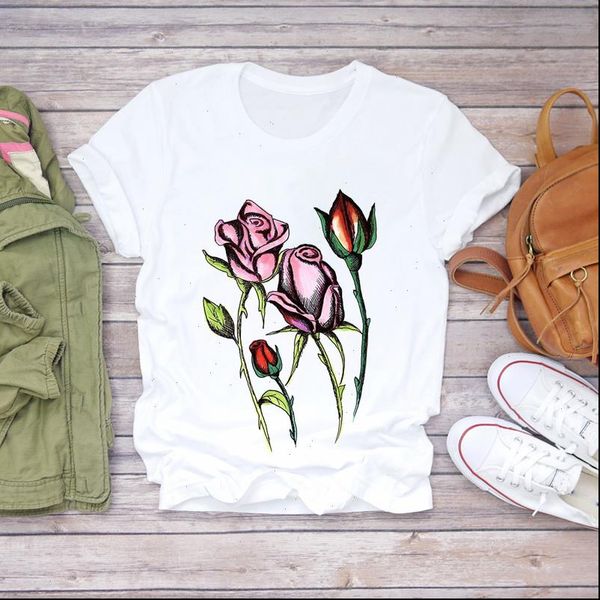 women watercolor floral flower love 90s trend fashion ladies print lady t shirts womens graphic t shirt female tee t shirt, White
women watercolor floral flower love 90s trend fashion ladies print lady t shirts womens graphic t shirt female tee t shirt, White