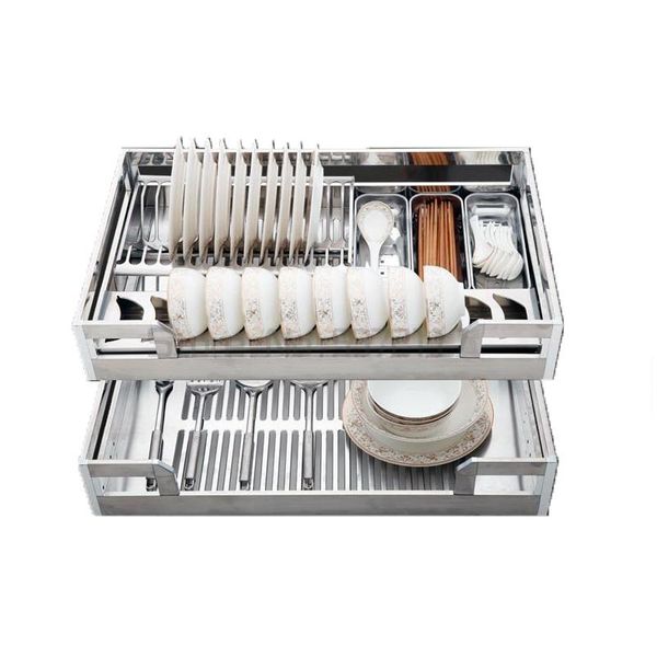 storage drawers pull basket kitchen cabinet 304 stainless steel double buffer drawer seasoning dish bowl
storage drawers pull basket kitchen cabinet 304 stainless steel double buffer drawer seasoning dish bowl