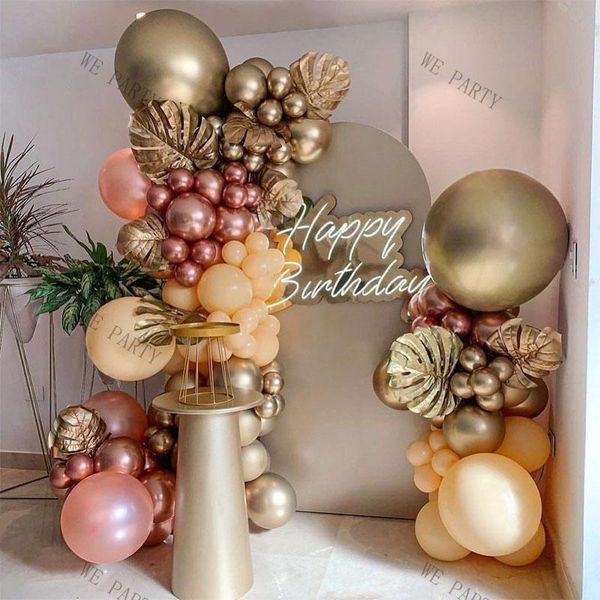 party decoration 97pcs cream peach balloon garland arch kit chrome rose gold ballons for wedding birthday christmas balloons set
party decoration 97pcs cream peach balloon garland arch kit chrome rose gold ballons for wedding birthday christmas balloons set