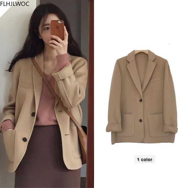 women's wool & blends women overcoat outwear japan winter coats fashion peacoat cute korean chic n2106 fcsx, Black
women's wool & blends women overcoat outwear japan winter coats fashion peacoat cute korean chic n2106 fcsx, Black