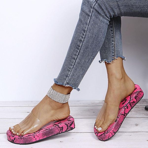 slippers women ladies summer fashion casual transparent snakeskin wedges outdoor comfortable beach shoes plus size d9#, Black
slippers women ladies summer fashion casual transparent snakeskin wedges outdoor comfortable beach shoes plus size d9#, Black