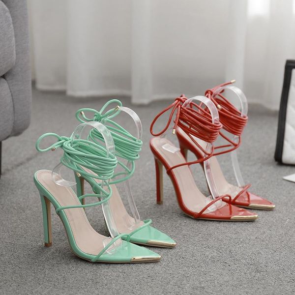 2021 summer women 11.5cm high heels roman strappy sandals lady valentine stripper plus size 42 pointed toe stiletto shoes, Black
2021 summer women 11.5cm high heels roman strappy sandals lady valentine stripper plus size 42 pointed toe stiletto shoes, Black