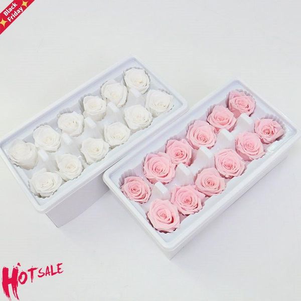 decorative flowers & wreaths 12 pcs/lot high-end preserved immortal rose flower 3-4cm diameter mothers day gift eternal life material box
decorative flowers & wreaths 12 pcs/lot high-end preserved immortal rose flower 3-4cm diameter mothers day gift eternal life material box