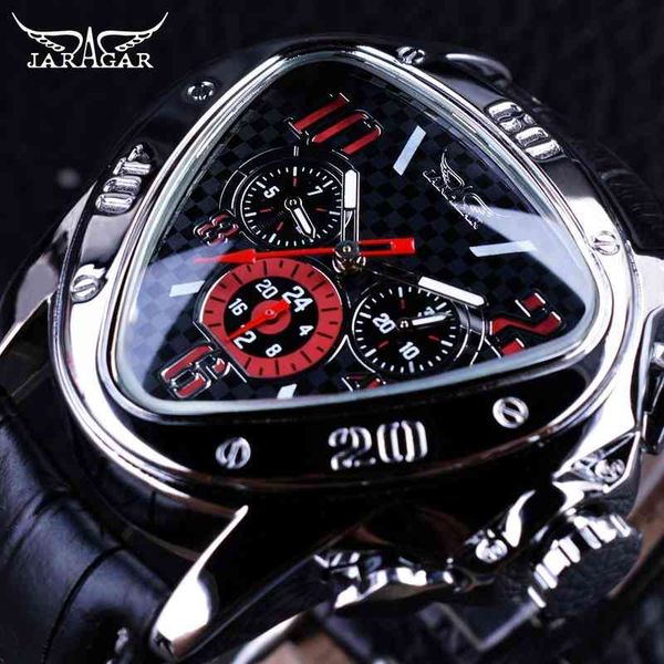 geometric jaragar sport racing design triangle pilot real learn men mechanical clock fire luxury automatic wristwatch bearings, Slivery;brown
geometric jaragar sport racing design triangle pilot real learn men mechanical clock fire luxury automatic wristwatch bearings, Slivery;brown