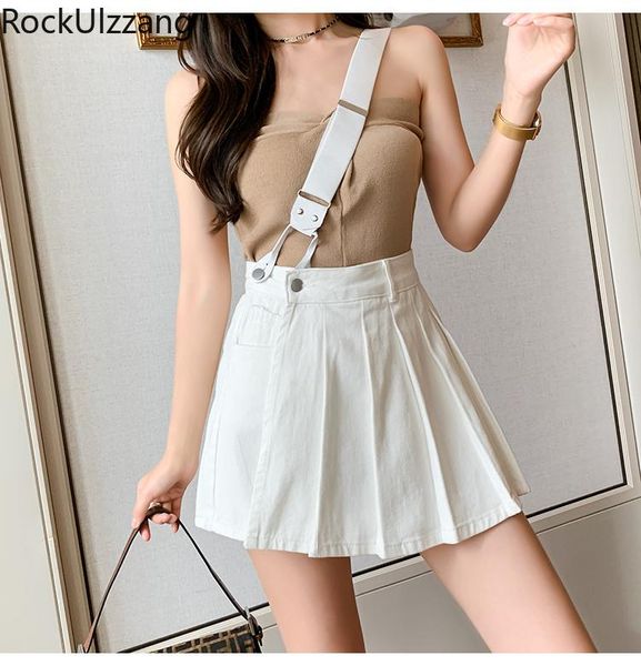 women's shorts one shoulder strap overalls summer mini pleated skirt short pant solid white black plus size women fashion irregular rom
women's shorts one shoulder strap overalls summer mini pleated skirt short pant solid white black plus size women fashion irregular rom