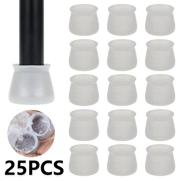 25 pcs round silicone chair leg cover protector cover pad non-slip table furniture feet floor protection furniture leg cap
25 pcs round silicone chair leg cover protector cover pad non-slip table furniture feet floor protection furniture leg cap