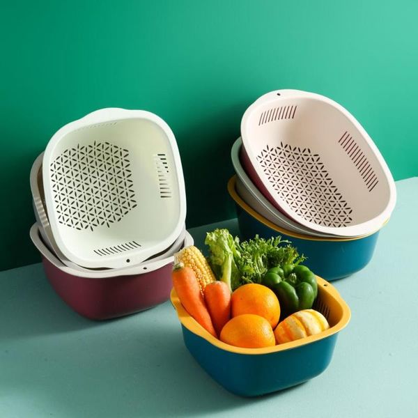 storage baskets double-layer green fruit household kitchen and container rice wash laundry basket organizer
storage baskets double-layer green fruit household kitchen and container rice wash laundry basket organizer