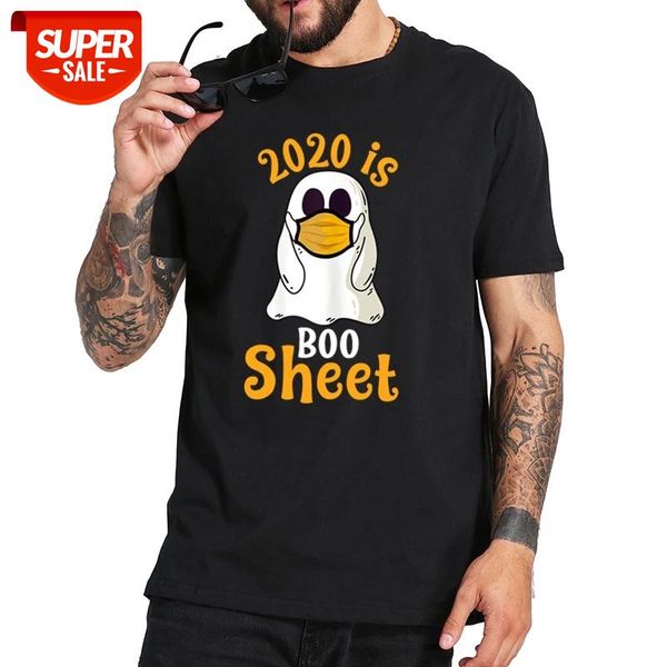 2020 boo sheet for women men ghost in mask halloween t shirt 100% cotton soft breathable basic tee #kd6x, White;black
2020 boo sheet for women men ghost in mask halloween t shirt 100% cotton soft breathable basic tee #kd6x, White;black