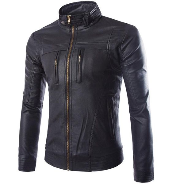 men's jackets nice autumn men leather jacket winter fashion pu male black motorcycle slim fit coats clothing coat w84-jk, Black;brown
men's jackets nice autumn men leather jacket winter fashion pu male black motorcycle slim fit coats clothing coat w84-jk, Black;brown