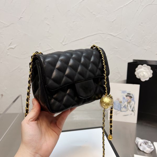 2021 women luxury designers mini shoulder bags classic premium sheepskin chain with gold ball crossbody quilted genuine leather handbags 17c
2021 women luxury designers mini shoulder bags classic premium sheepskin chain with gold ball crossbody quilted genuine leather handbags 17c