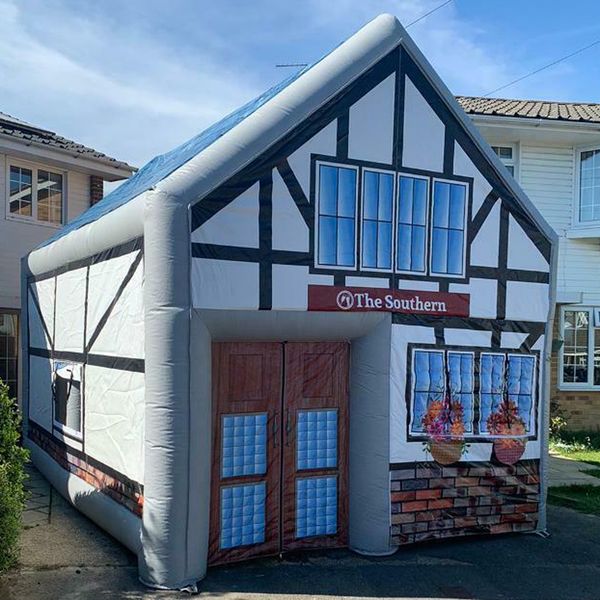 mordern 6x4m outdoor party inflatable bar pub,pub tent nightclub house for garden use
mordern 6x4m outdoor party inflatable bar pub,pub tent nightclub house for garden use