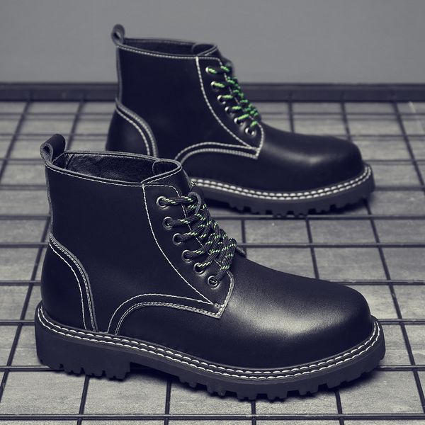 Retro Men Motorcycle Boots Student Vintage Casual Boots for Men Sewn Thread Round Toe Wear-resistant Male Footwear
Retro Men Motorcycle Boots Student Vintage Casual Boots for Men Sewn Thread Round Toe Wear-resistant Male Footwear