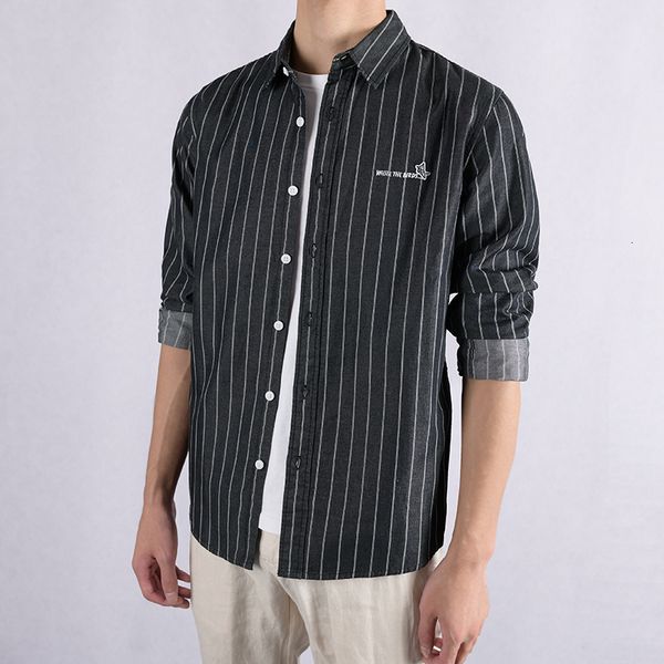2021 new listrada vero e primavera moda masculina marca camisas casuais para homens camisa de manga longa confortvel dos n99x, White
2021 new listrada vero e primavera moda masculina marca camisas casuais para homens camisa de manga longa confortvel dos n99x, White