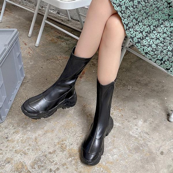 boots 2021 early winter daddy shoes improved version first layer cowhide handmade light sporty style, Black
boots 2021 early winter daddy shoes improved version first layer cowhide handmade light sporty style, Black