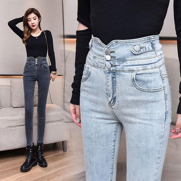 women's jeans 2021 spring autun women solid stretch skinny lady plus size high waist elastic denim pants female slim pencil pant o233, Blue
women's jeans 2021 spring autun women solid stretch skinny lady plus size high waist elastic denim pants female slim pencil pant o233, Blue