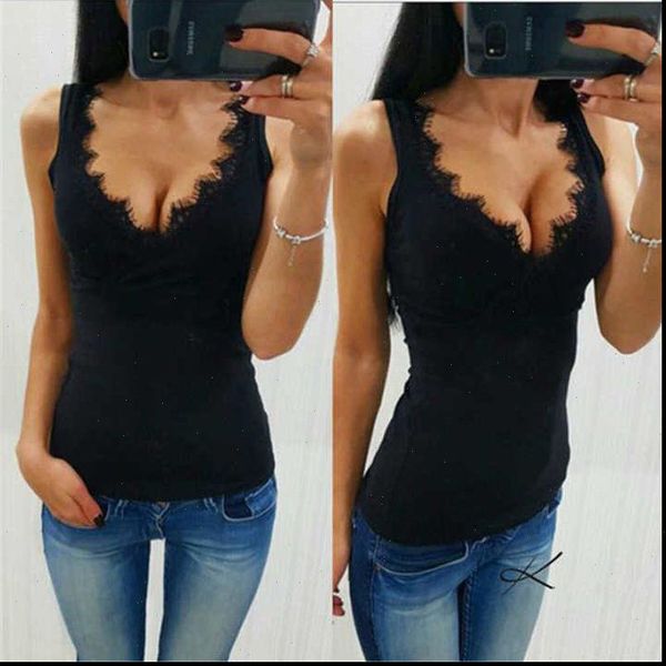 ladies vest lace splice sleeveless v neck t shirt low cut lace casual tank elegant solid white black summer t
ladies vest lace splice sleeveless v neck t shirt low cut lace casual tank elegant solid white black summer t
