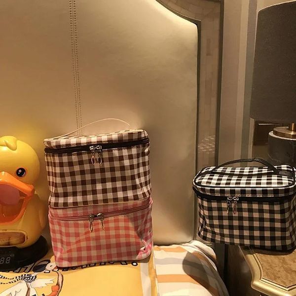 storage bags korea simple creative lattice cosmetic bag female pu waterproof ins cute portable large capacity toiletry
storage bags korea simple creative lattice cosmetic bag female pu waterproof ins cute portable large capacity toiletry