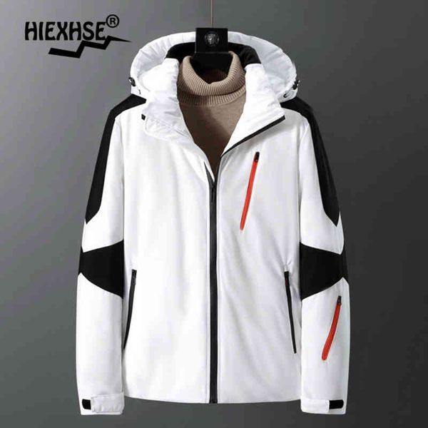 Men's hooded waterproof et, detachable duck feather coat, fashion, autumn and winter, Black
Men's hooded waterproof et, detachable duck feather coat, fashion, autumn and winter, Black