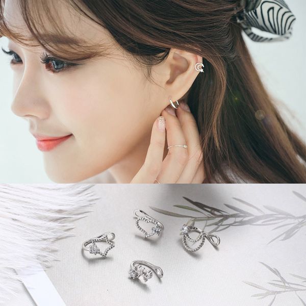 yhe056 us geometric diamond bow love ear clip star moon 925 silver earrings without ear holes, Golden
yhe056 us geometric diamond bow love ear clip star moon 925 silver earrings without ear holes, Golden