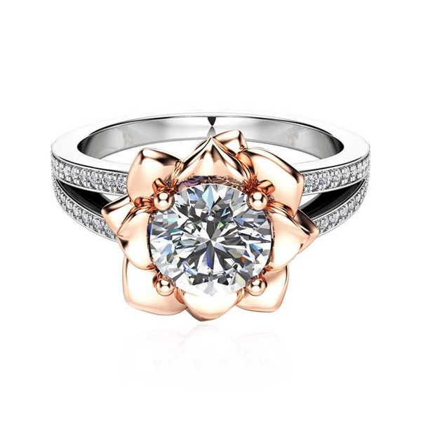 wedding rings flower gold color silver jewelry women's engagement size 6-10, Slivery;golden
wedding rings flower gold color silver jewelry women's engagement size 6-10, Slivery;golden