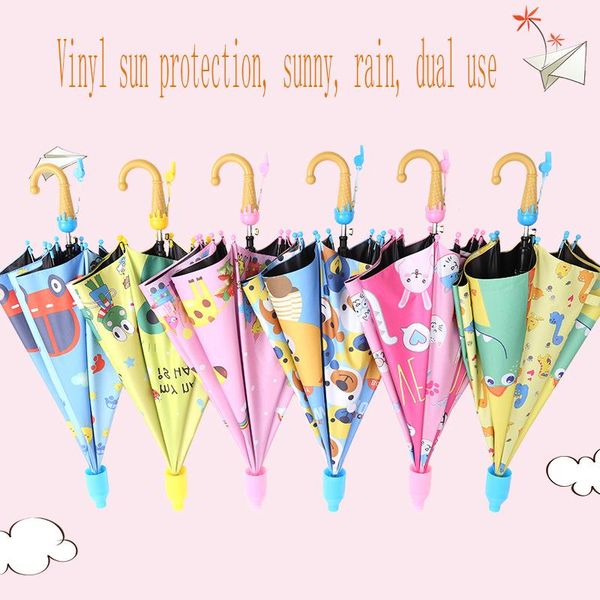 umbrellas cute pattern children's umbrella kindergarten pupils men and women baby shade sun protection
umbrellas cute pattern children's umbrella kindergarten pupils men and women baby shade sun protection