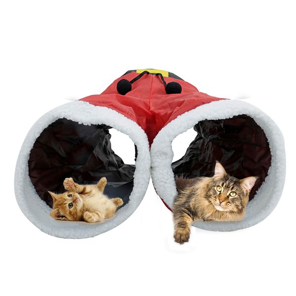 2021 new cat animals double tunnel christmas style with 2 fun balls pet supplies design jd0001 d0w3
2021 new cat animals double tunnel christmas style with 2 fun balls pet supplies design jd0001 d0w3