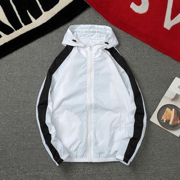 men's jackets causal men college jacket youth thin windbreaker fashion hooded sun protection coat hipster summer zipper boys couple a91, Black;brown
men's jackets causal men college jacket youth thin windbreaker fashion hooded sun protection coat hipster summer zipper boys couple a91, Black;brown