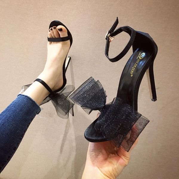 women sandals 2020 pointed toe buckle strap stilettos ladies shoes high heels sandals women net yarn big bow heel black white
women sandals 2020 pointed toe buckle strap stilettos ladies shoes high heels sandals women net yarn big bow heel black white