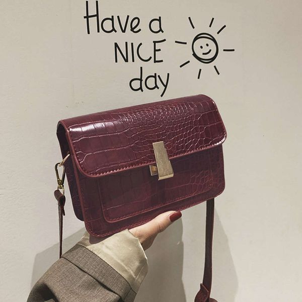 hbp texture leisure women's 2021 new fashion simple with cross alligator small square bag
hbp texture leisure women's 2021 new fashion simple with cross alligator small square bag