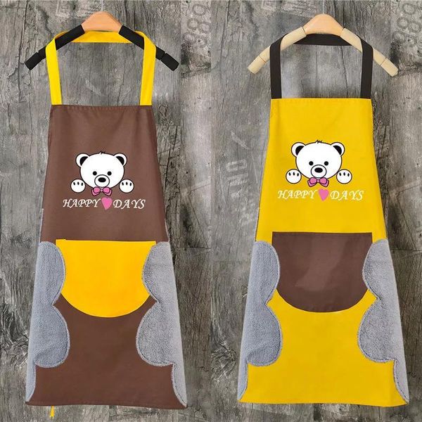aprons waterproof kitchen apron for woman men oilproof hand-wiping oxford household cooking bibs home accessories
aprons waterproof kitchen apron for woman men oilproof hand-wiping oxford household cooking bibs home accessories