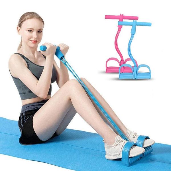 yoga accessories elastic four tube pedal tension band waist abdomen leg resistance pull rope exercise training fitness equipment
yoga accessories elastic four tube pedal tension band waist abdomen leg resistance pull rope exercise training fitness equipment