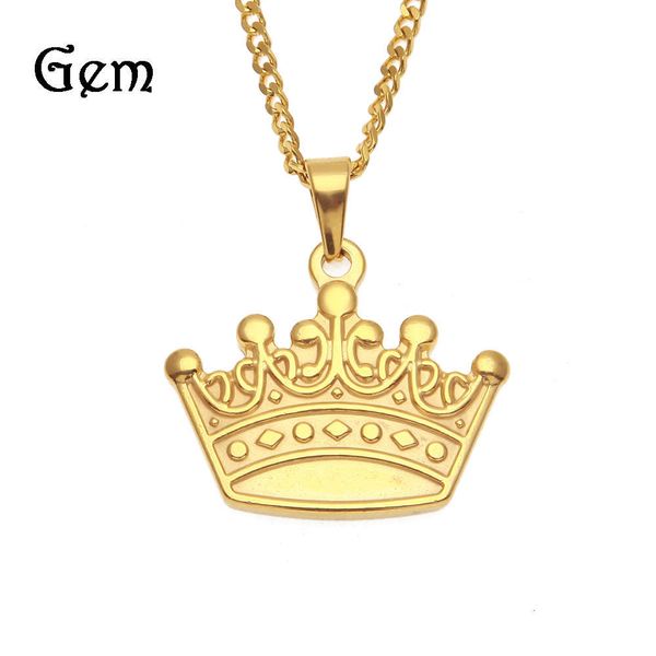 vacuum plated stainless steel crown hip hop men's pendant crownpendent trendy jewelry, Silver
vacuum plated stainless steel crown hip hop men's pendant crownpendent trendy jewelry, Silver