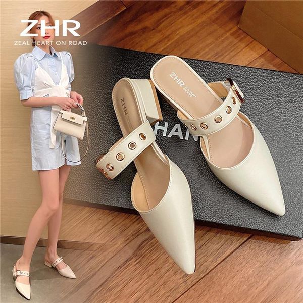 2021 women mules flats ladies slippers point toe low heels flip flops dress shoes, Black
2021 women mules flats ladies slippers point toe low heels flip flops dress shoes, Black