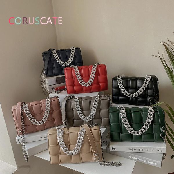 shoulder bags luxury designer women's handbag 2021 pu leather diamond chain bag solid color female's messenger
shoulder bags luxury designer women's handbag 2021 pu leather diamond chain bag solid color female's messenger