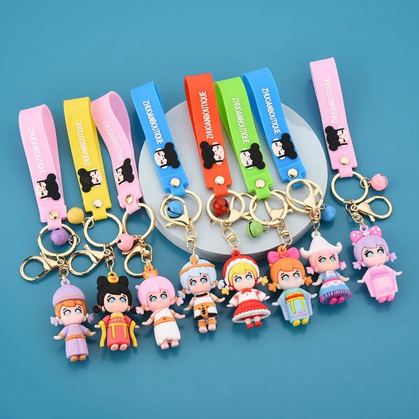 2021 fashion keychain cartoon pvc soft glue little cute princess pendant schoolbag keychain accessories small gift, Slivery;golden
2021 fashion keychain cartoon pvc soft glue little cute princess pendant schoolbag keychain accessories small gift, Slivery;golden