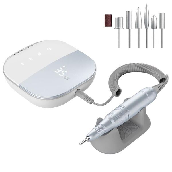 nail art kits brand electric 35000 rpm polisher, led display low noise tool, suitable for file polisher
nail art kits brand electric 35000 rpm polisher, led display low noise tool, suitable for file polisher