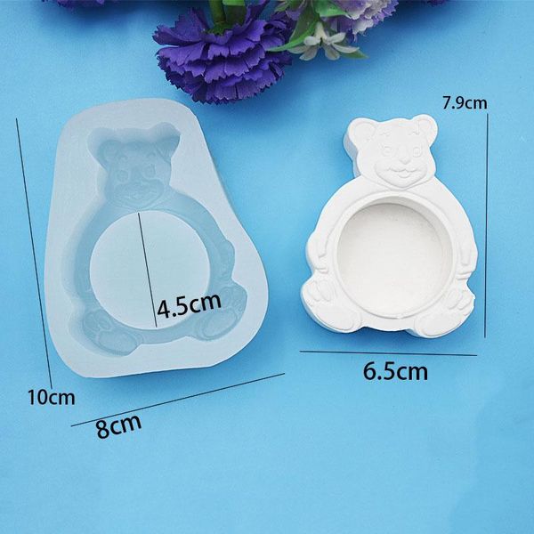 craft tools cute silicone mold candle holder bear diy tea light molds plaster aroma baking muold
craft tools cute silicone mold candle holder bear diy tea light molds plaster aroma baking muold