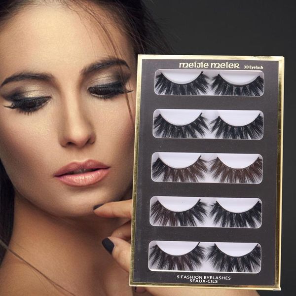 false eyelashes 5 pairs daily faux mink soft lashes 8-15mm hair cross eye handmade makeup beauty extension tools
false eyelashes 5 pairs daily faux mink soft lashes 8-15mm hair cross eye handmade makeup beauty extension tools