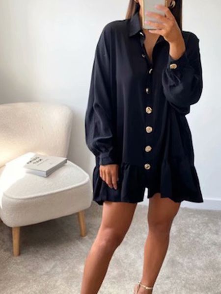 2021 new vintage faux suede leather woman single breasted shirt long sleeve ruffules hem mini vestidos 3j92, White
2021 new vintage faux suede leather woman single breasted shirt long sleeve ruffules hem mini vestidos 3j92, White