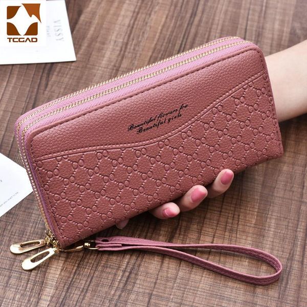wallets women's wallet portfel damski purse female double zip large leather genuine designer monederos para mujer, Red;black
wallets women's wallet portfel damski purse female double zip large leather genuine designer monederos para mujer, Red;black