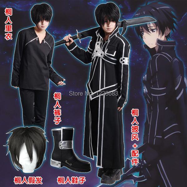 anime costumes sword art online kirito cosplay costume coat in stock anime sword art online kirito cosplay clothes, Black
anime costumes sword art online kirito cosplay costume coat in stock anime sword art online kirito cosplay clothes, Black