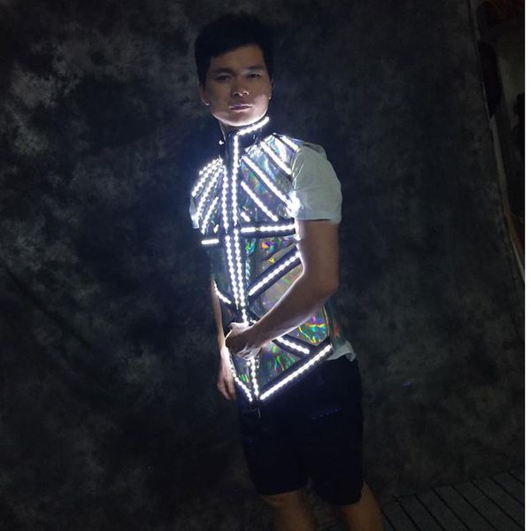 party decoration future tech lumious jacket warrior vest space show light up laser costume stage colorful led coat dress robot suit
party decoration future tech lumious jacket warrior vest space show light up laser costume stage colorful led coat dress robot suit